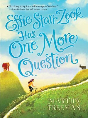 cover image of Effie Starr Zook Has One More Question